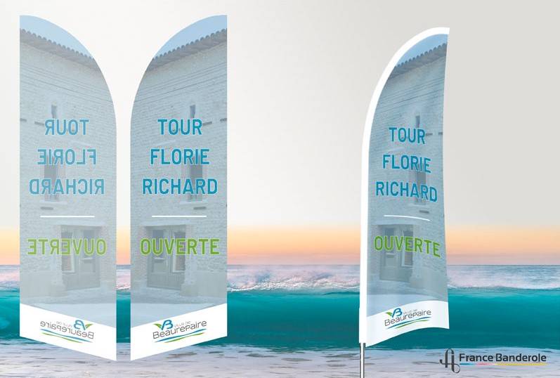 Oriflammes tour Florie-Richard